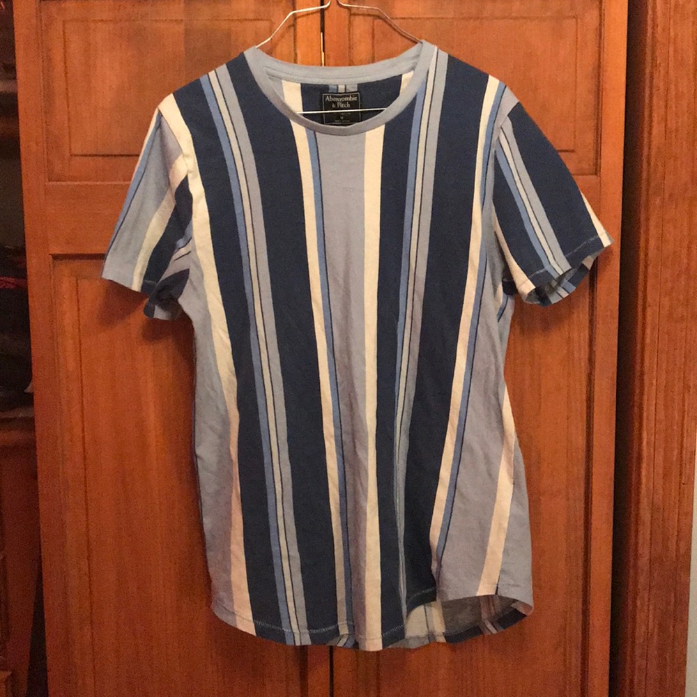 Abercrombie & Fitch Vertical stripe t-shirt